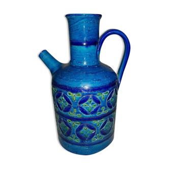 Enamelled sandstone pitcher