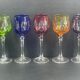 5 crystal stemmed glasses Cabinet WMF 21 cm