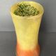 Vase en verre émaillé