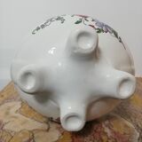 Ceramic vase with floral decoration