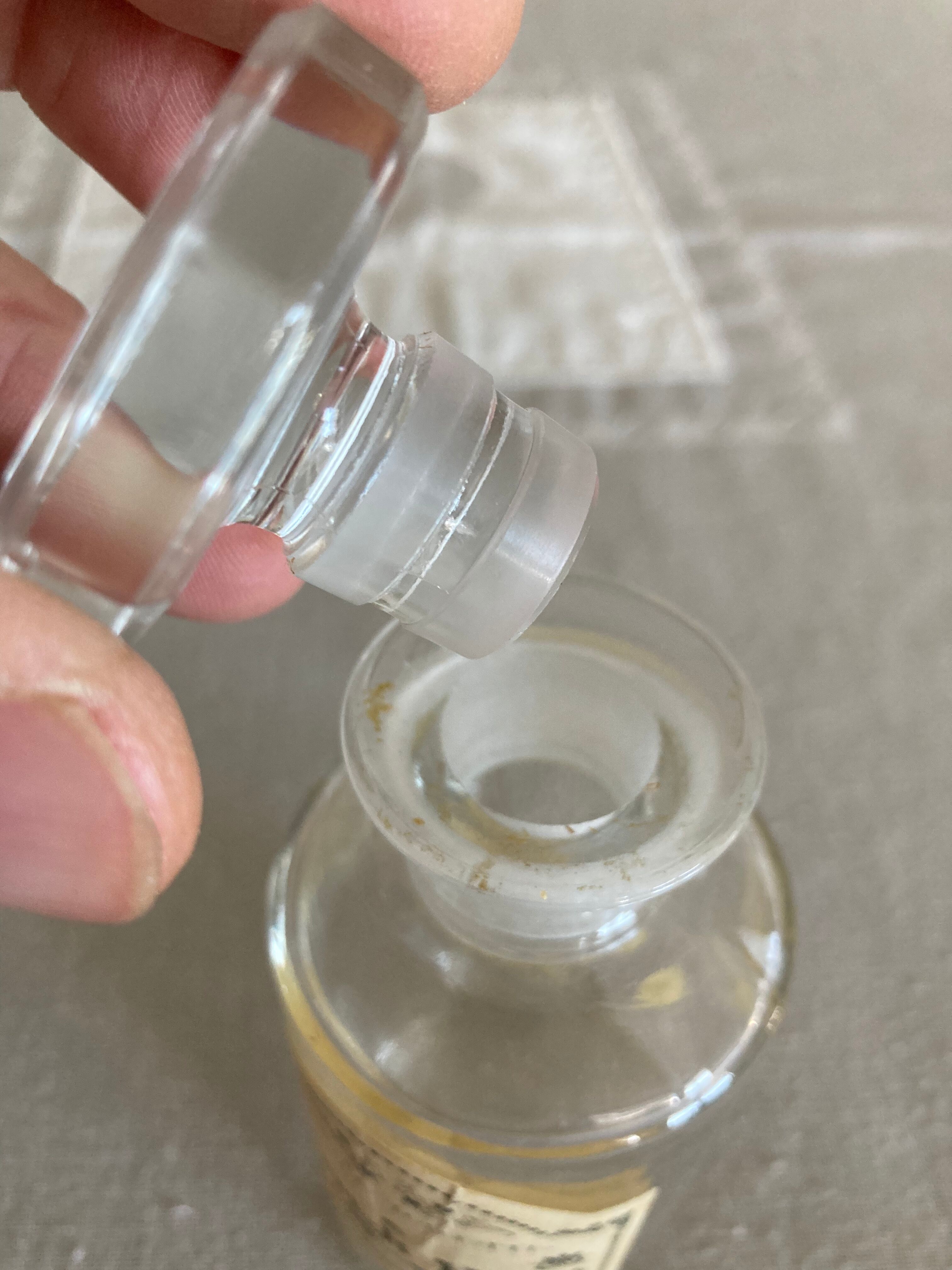 Bottle of eau de toilette Pierrick Nohé Paris