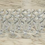 Set of bistro glasses