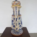 Italy ceramic Majolica Deruda teapot height 50 cm