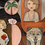 Acrylic painting