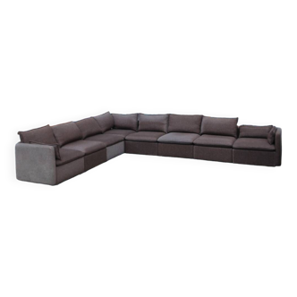 Modular corner sofa from the 70s space age easy chairs