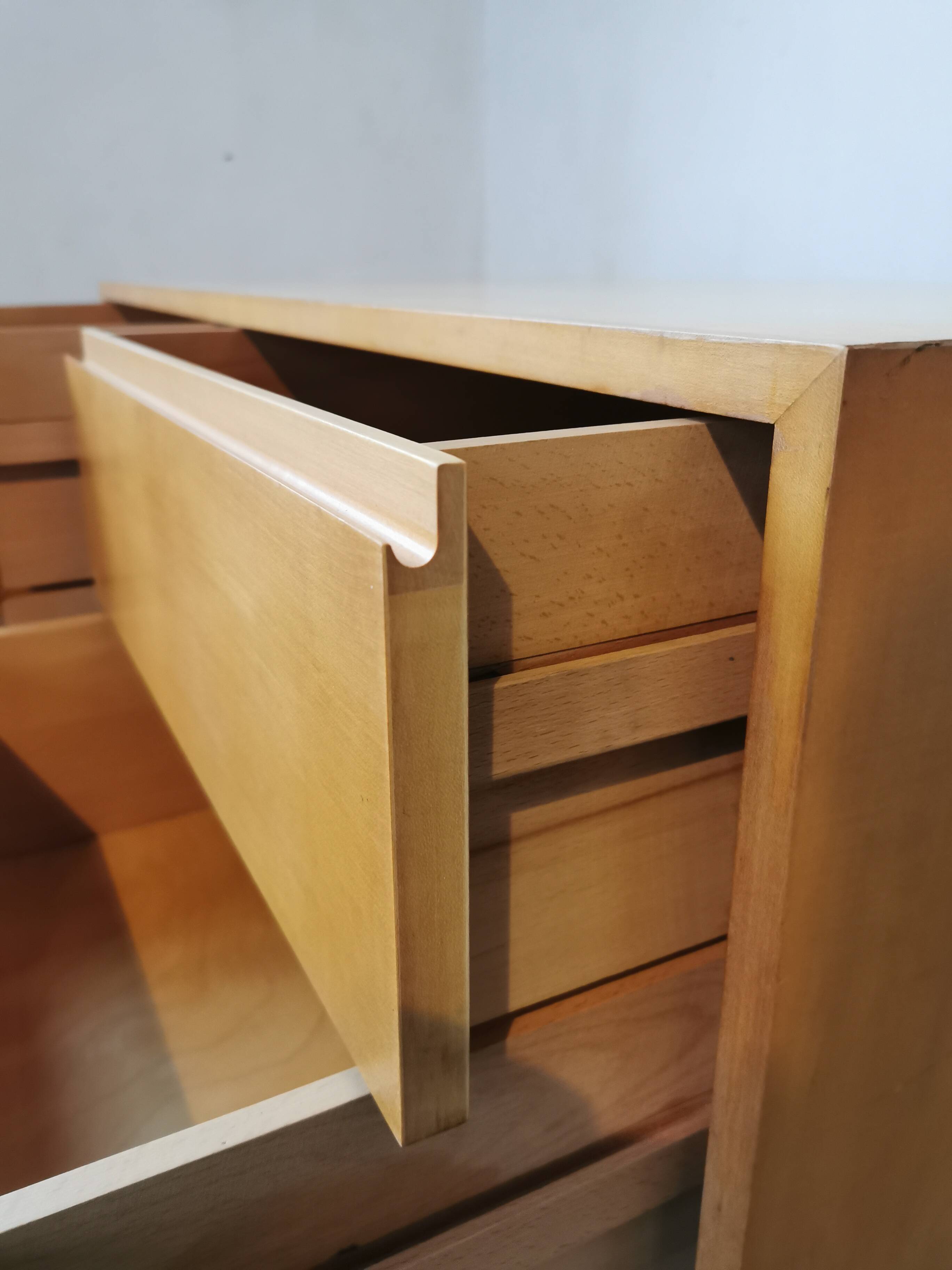 Low cabinet with drawers, wk Mobel