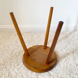 Duo of brutalist stools