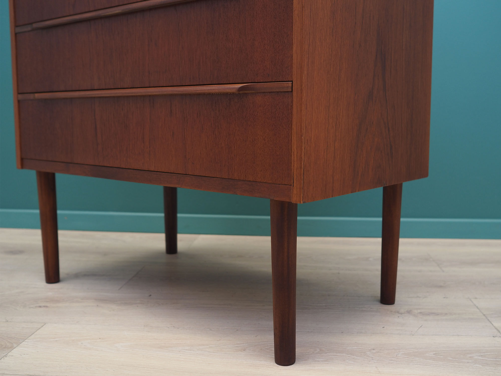 Teak Secretary, Danish design, 1970s, production: Denmark