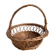 Panier osier rond