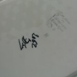 St. John of Brittany earthenware dish, Vintage 50/60s, in the shape of a fish