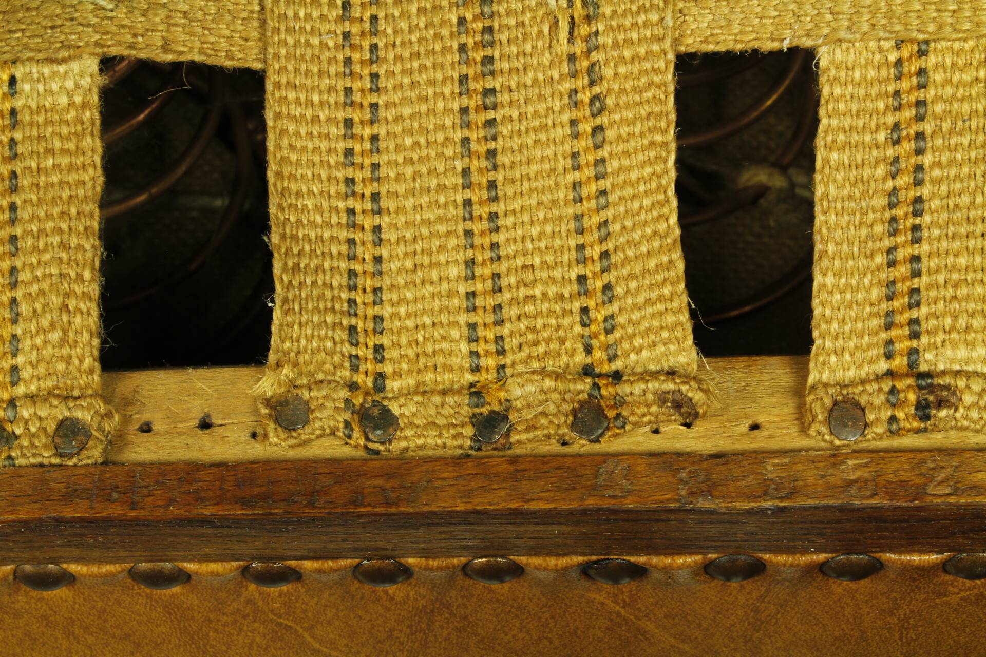 Armchairs by H. Wouda for H. Pander & Zn., 1920s, Set of 7