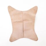 Four Fledermaus butterfly chairs in suede leather by Carl Aubock, Vienna, 1960s.