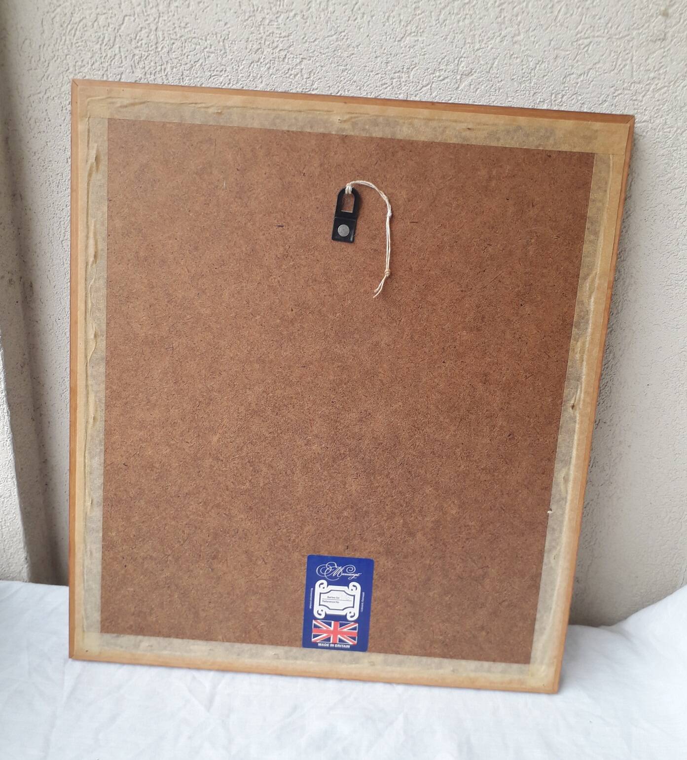 Winter landscape painting