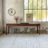 Oak table console