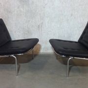 Set of 2 Lounge Chairs Model SZ07 “Kyoto” by Martin Visser For 'T Spectrum