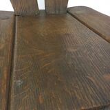 Set of 4 Belgian Brutalist Dining Chairs from De Puydt, 1970’s