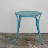 Wrought iron garden stool