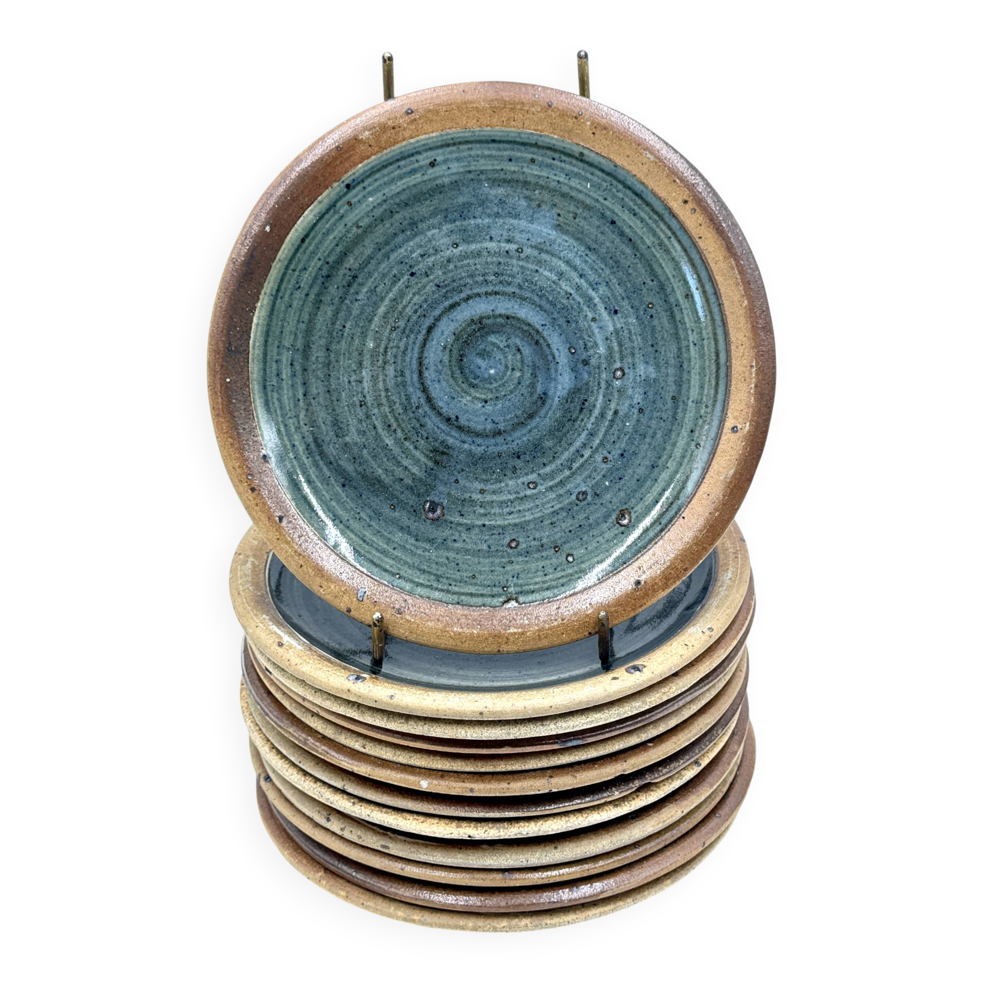 12 plates by Piere Digan at the post