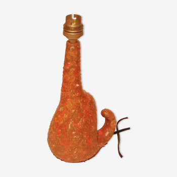 Ceramic lamp foot - Orange