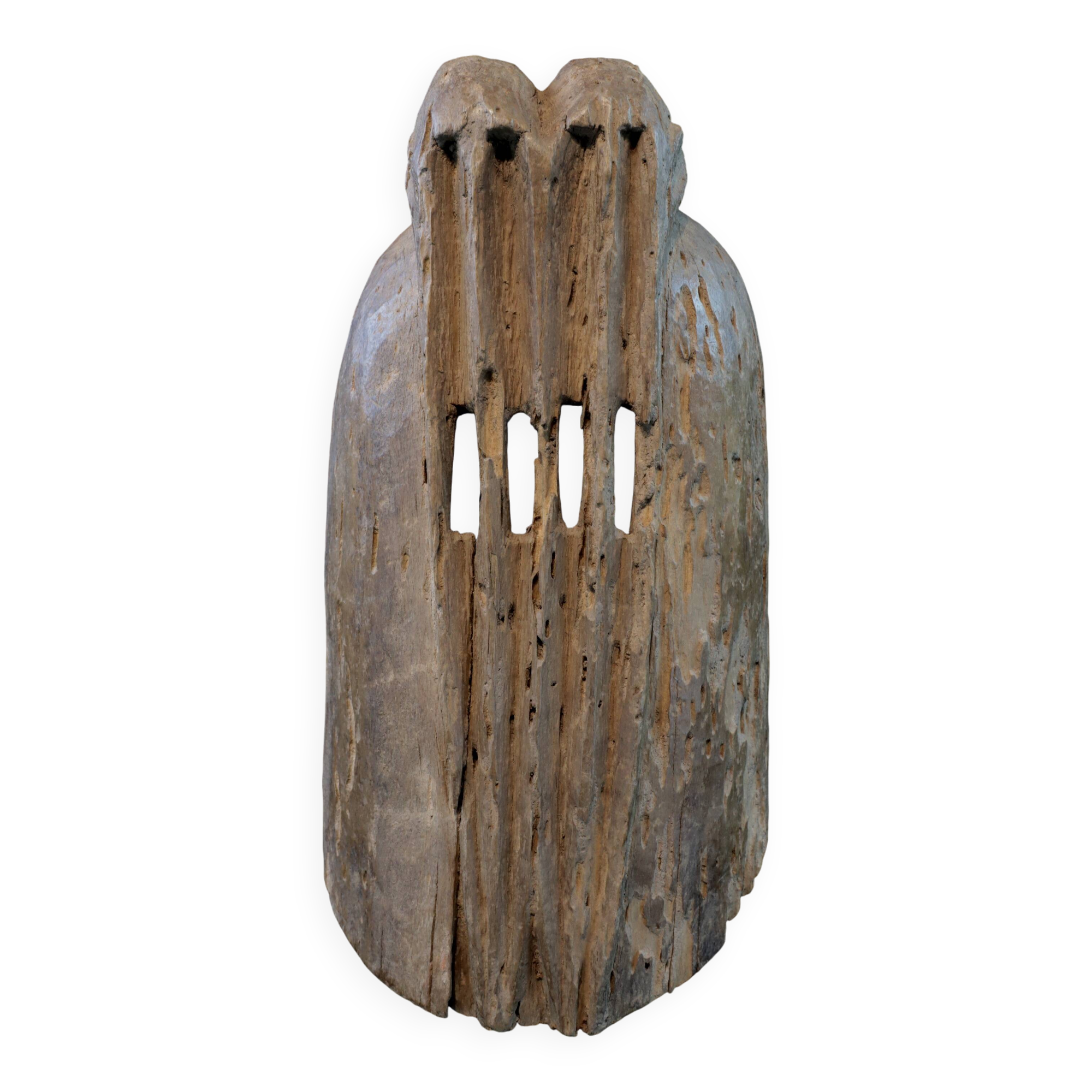African Art Africa Tribal - Dogon Mask - Double Face - Mali - 37 Cms