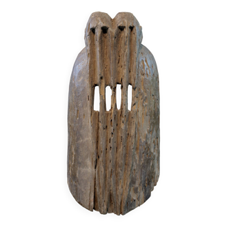 African Art Africa Tribal - Dogon Mask - Double Face - Mali - 37 Cms