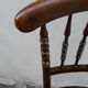Old chair in mulching