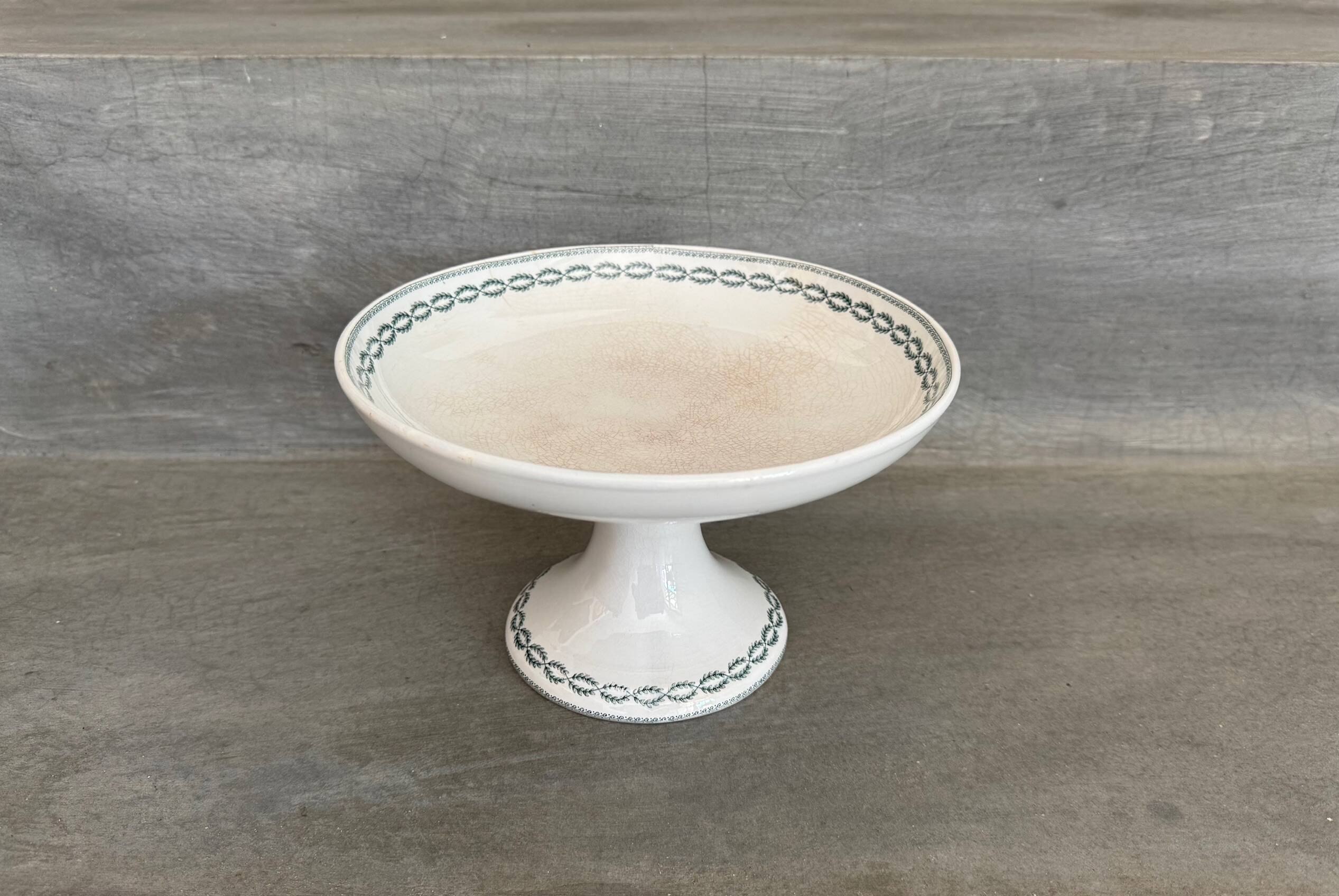 Nobilis Sarreguemines compote dish