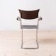 Set of 4 Bauhaus Dining Chairs, designed by Mart Stam, Tubular Steel Base