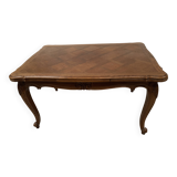 Louis XV style table in solid oak, 20th century