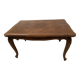 Louis XV style table in solid oak, 20th century