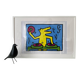 Poster Keith Haring DJ streetart 80s design Starck Sotssass