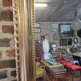 Antique Louis Philippe style gilded mirror