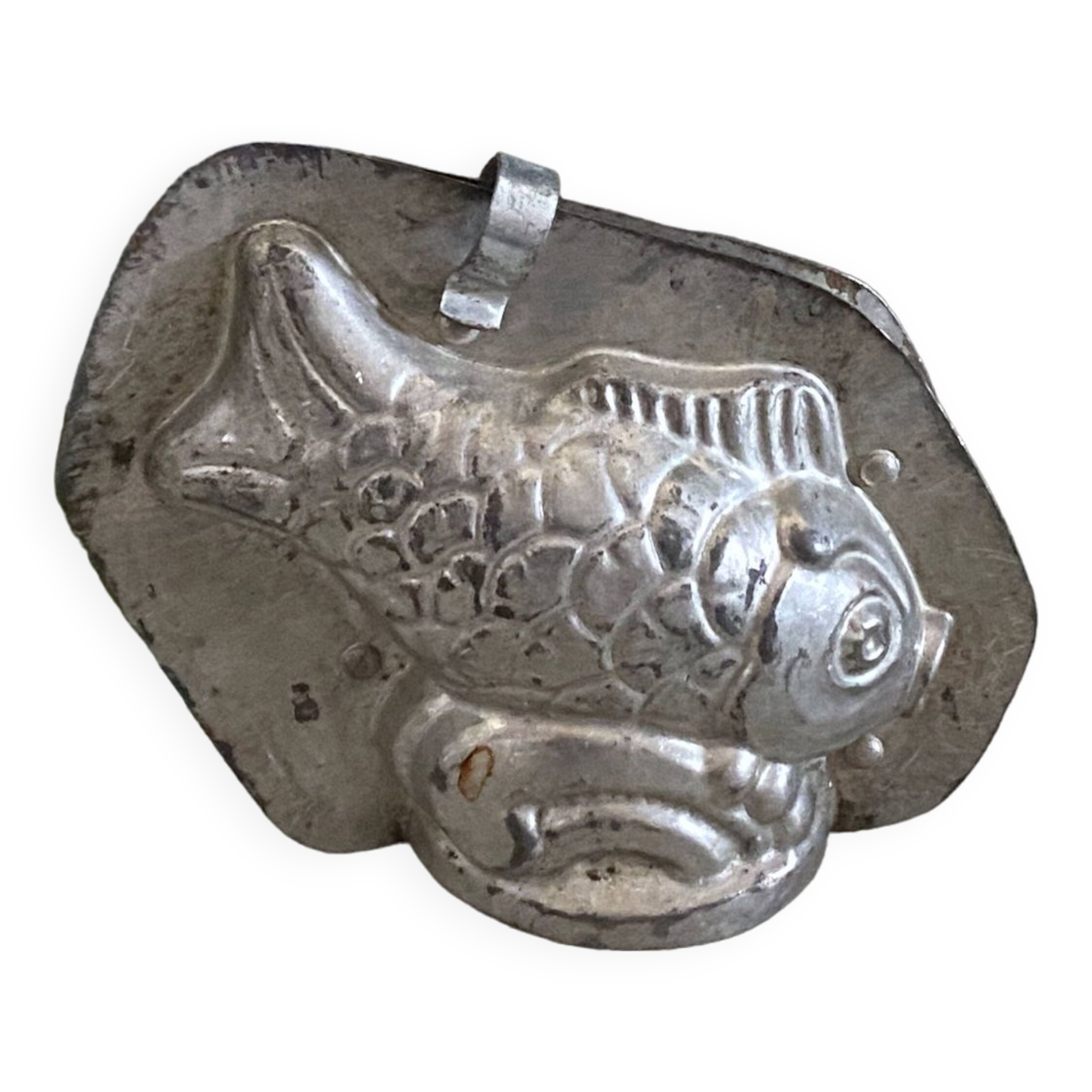 Old “fish” chocolate mold