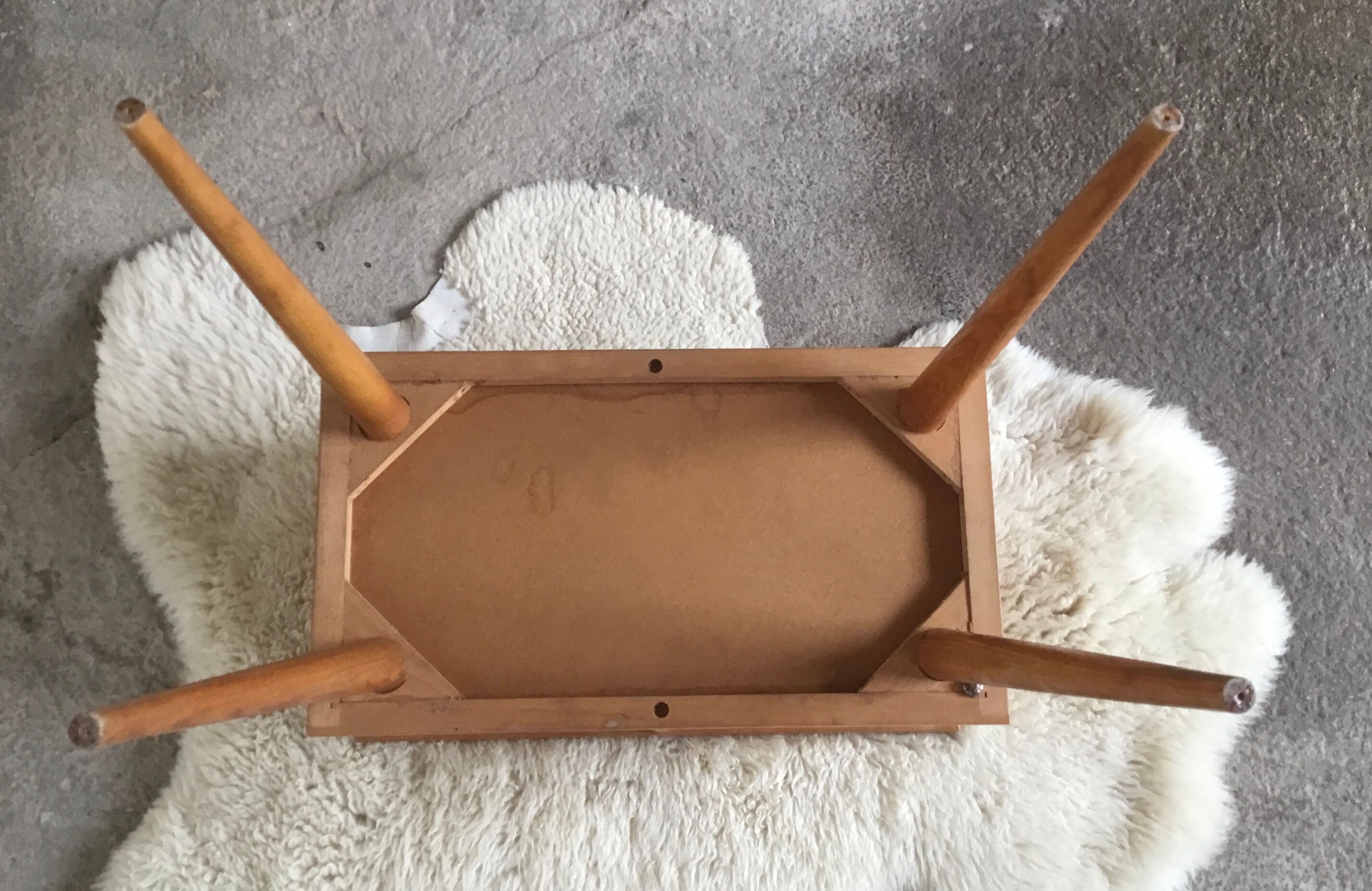 Worker with compass feet and swivel drawers vintage 1960