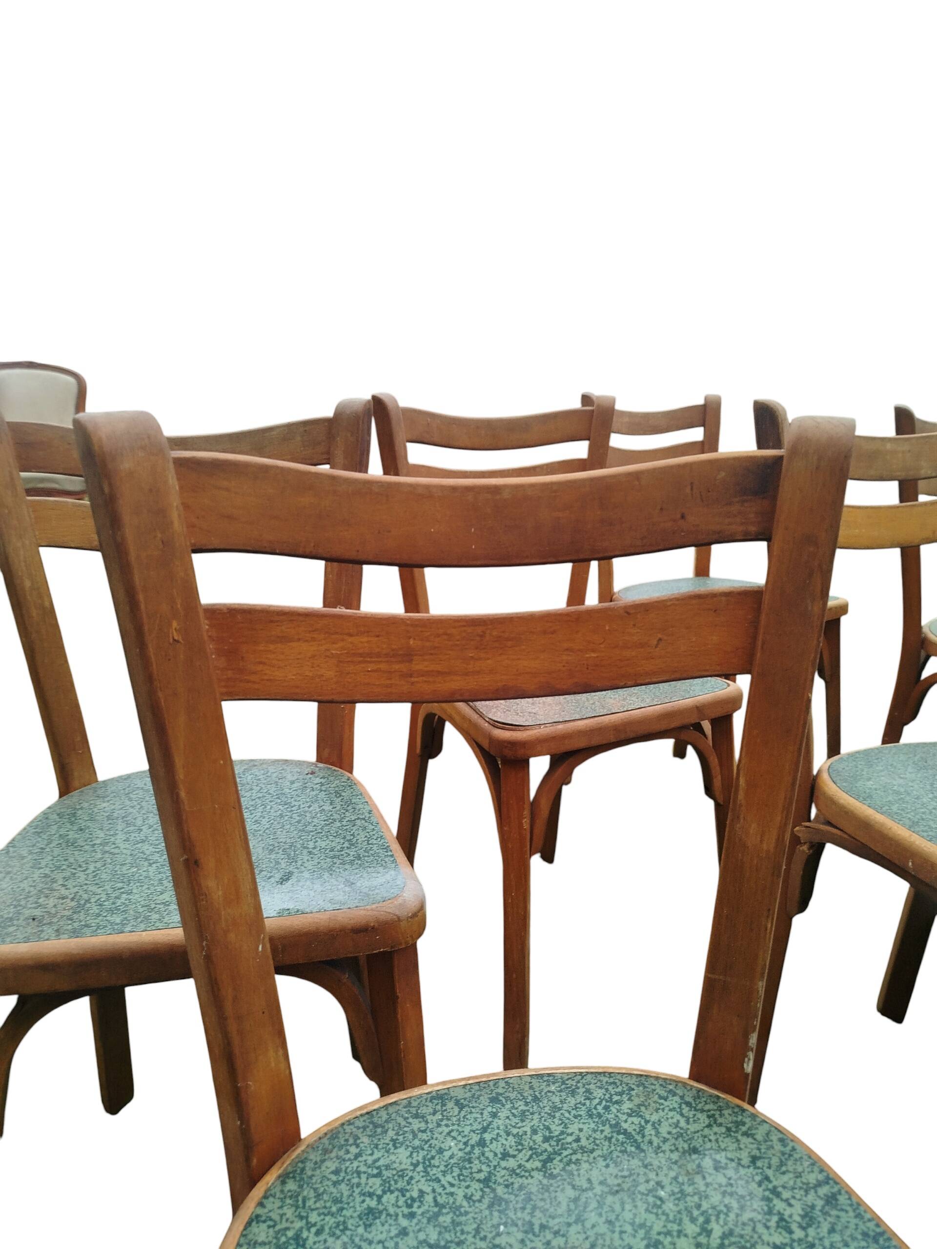 Set of 6 Baumann bistro chairs