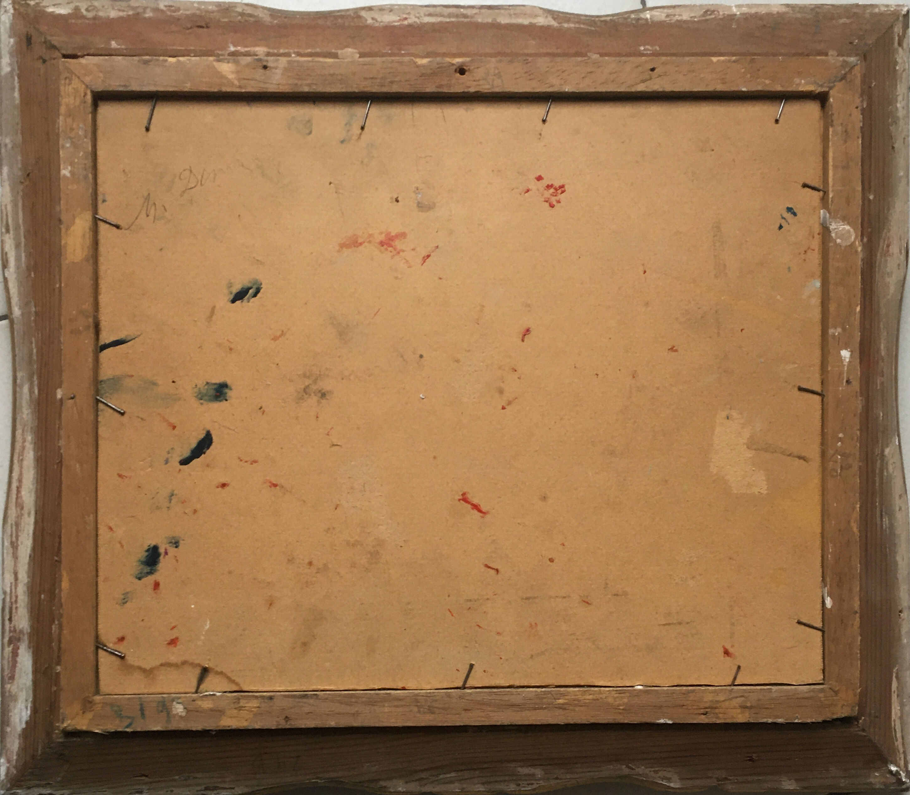 Table "Wild Flowers" HSC signed with frame, circa 1930