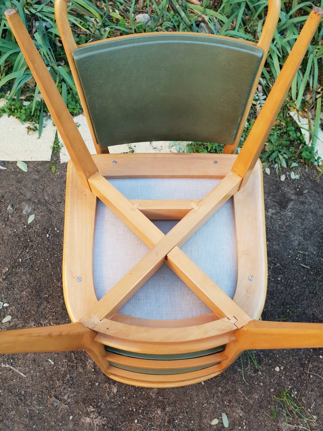 Series of 4 chairs 1950