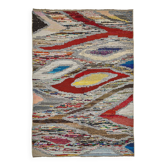 Handwoven Turkish Recycled Boho Rug 178 cm x 257 cm