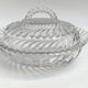 SV glass butter dish