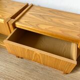 Minimalist vintage bedside tables