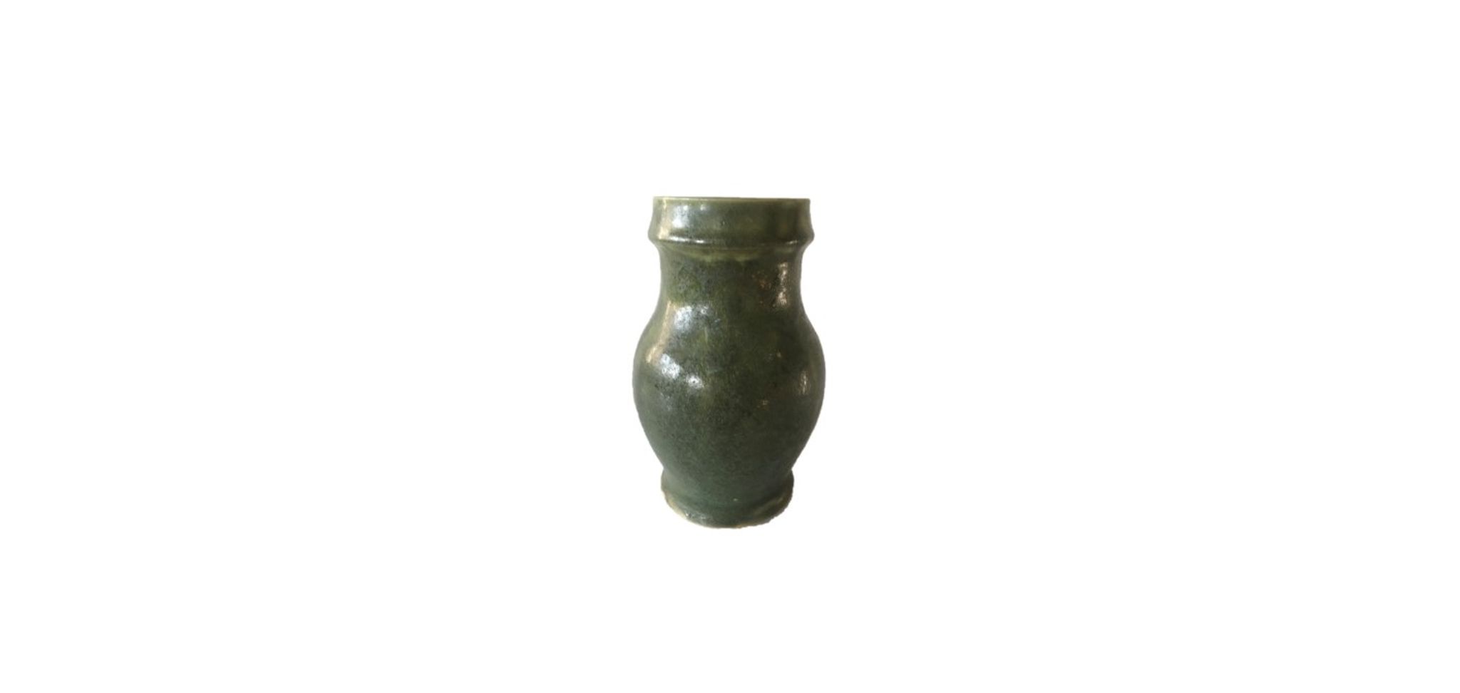 Khaki vase - Germany, 1960s