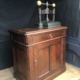 Furniture with printing press