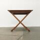 Danish folding table in teak from the mid-century by Juul Kristensen.