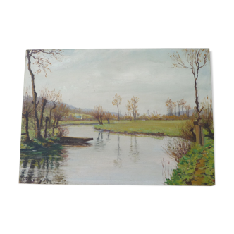 Oil on canvas