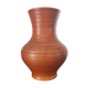 Vase art déco en céramique terra cotta signée, made in France 30s