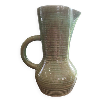 Lorraine glazed stoneware vase pitcher
