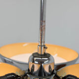 Chrome-Plated Functionalist Chandelier by Zukov, 1940s