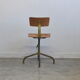 Mid-century polish industrial workshop chair, 1960s