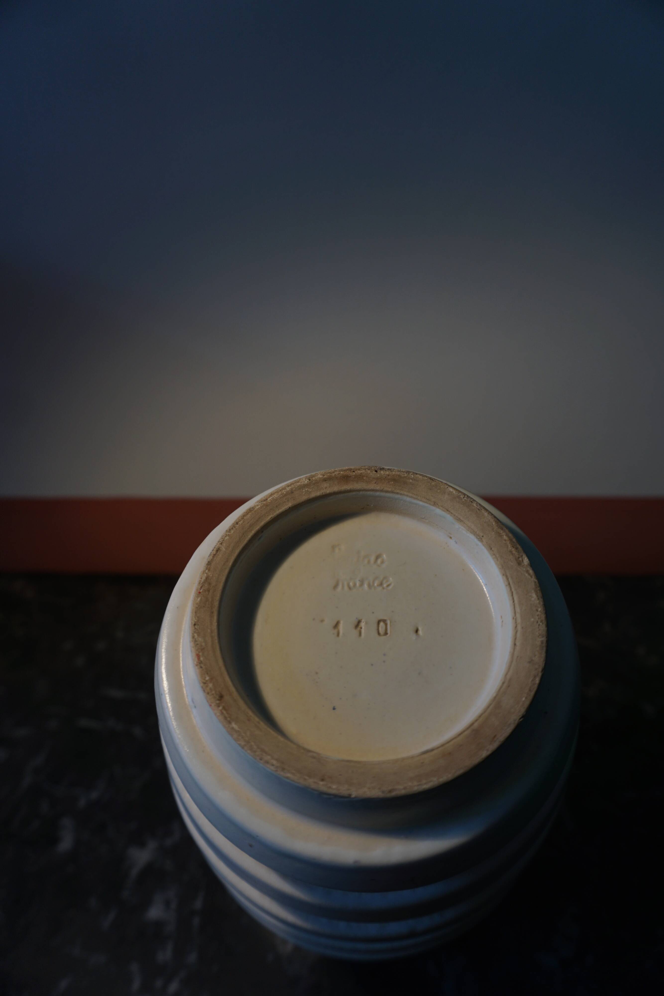 Vase from the 50s and 60s signed Ferjac France