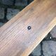 Pair of solid oak benches